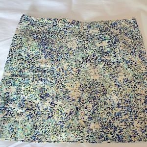 Jcrew skirt with great Spring colors size 4